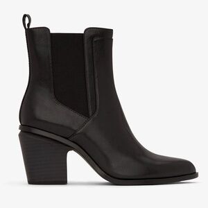 Matt & Nat Black Heeled Kalista Chelsea Boot